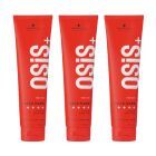 3 x Schwarzkopf OSiS+ Rock-Hard Instant Hold Glue 150ml