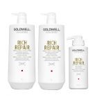 Droog haar pakket Goldwell Dualsenses Rich Repair XL