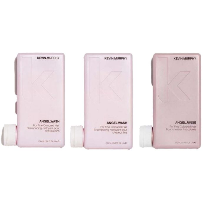 2x Kevin Murphy Angel.Wash 250ml + Kevin Murphy Angel.Rinse 250ml main product photo
