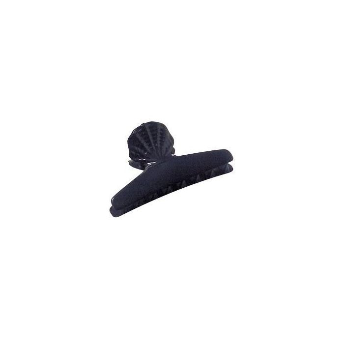 Comair Afdeelklemmen plastic zwart groot (schelp) Zwart 12 stuks main product photo