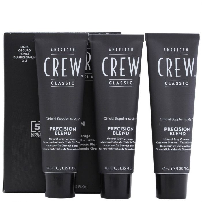 American Crew Precision Blend Dark 3x40ml main product photo