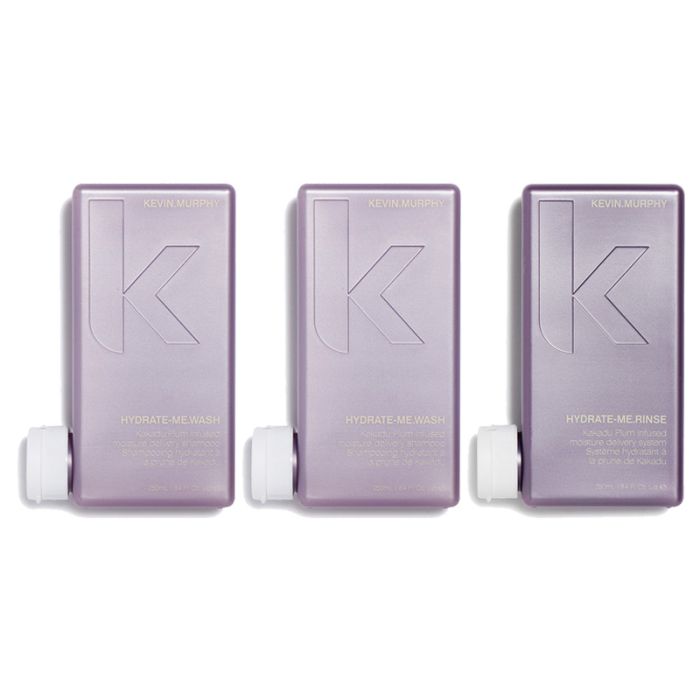 2x Kevin Murphy Hydrate-Me.Wash 250ml + Kevin Murphy Hydrate-Me.Rinse 250ml main product photo