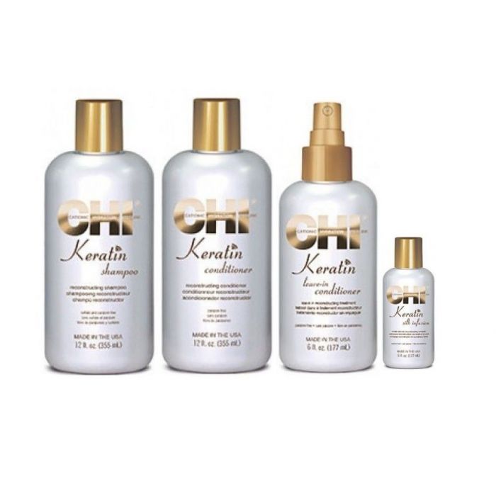 Beschadigd haar pakket CHI Keratin main product photo