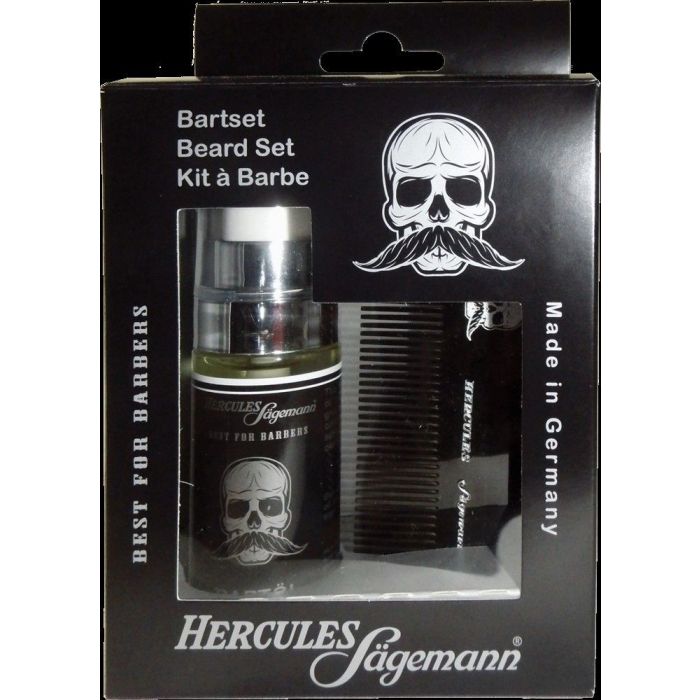 Hercules 2-delige Barberset zwart main product photo