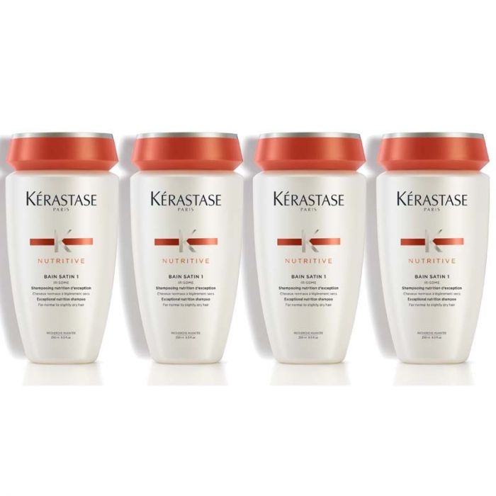 Kerastase Nutritive Bain Satin No. 1 4x 250ml - 1000ml main product photo