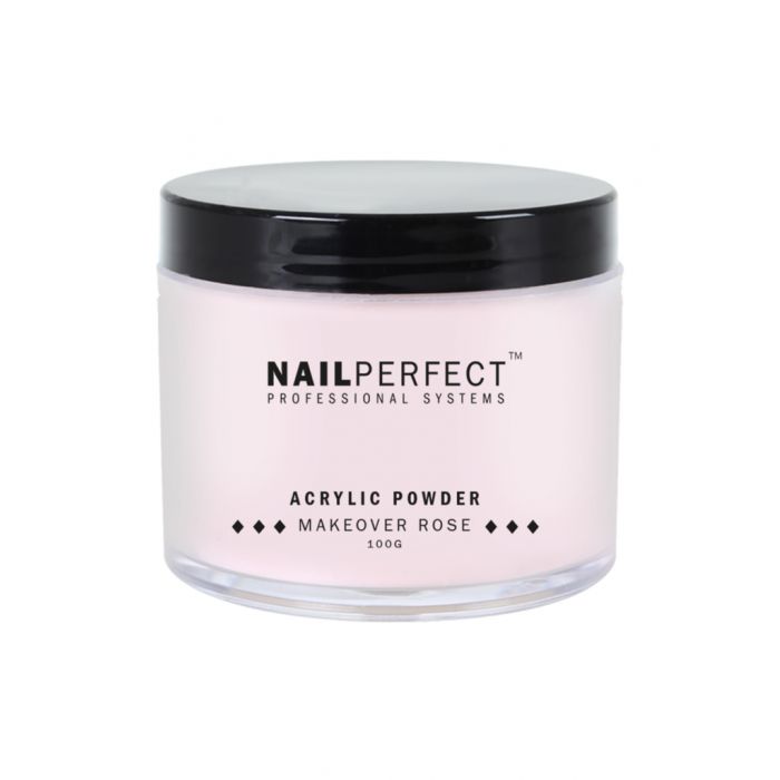 NailPerfect Acrylic Powder Makeover Rose 100gr main product photo