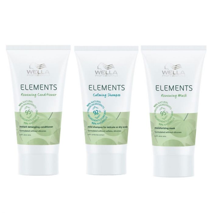 Wella Elements Renewing Shampoo + Conditioner + Mask 30ml main product photo