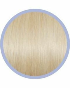 Seiseta Microring Extensions - 50cm - natural straight - #1001