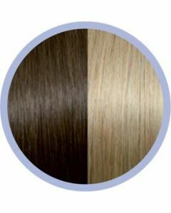 Seiseta Microring Extensions - 50cm - natural straight - #18/24