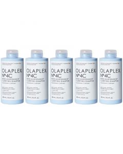 5x Olaplex No.4C Bond Maintenance Clarifying Shampoo 250ml