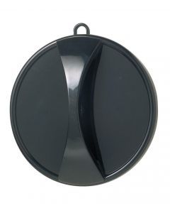 Comair Handspiegel zwart Zwart 29cm