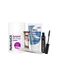 Refectocil Wenkbrauwverf Kit 3 natuurbruin Luxe