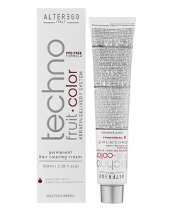 Alterego Techno Fruit Color Permanent Hair Coloring Cream 6/22 100ml