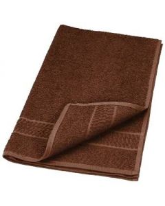 Bobtuo Katoenen Handdoek Bruin 50x85cm