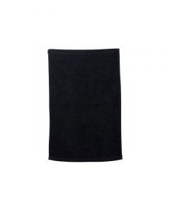 Bobtuo Katoenen Handdoek Mini zwart 28x45cm