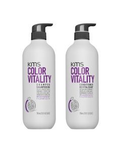 KMS ColorVitality Shampoo + Conditioner 750ml