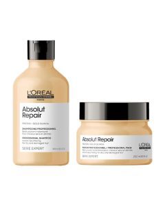 L&#039;Oréal Serie Expert Absolut Repair Gold Shampoo 300ml + Mask 250ml