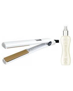 CHI Stijltang G2 The White Edition + Biosilk Silk Therapy Thermal Shield 207ml
