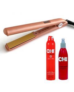 CHI Stijltang G2 Limited Edition Frosé + CHI Iron Guard set
