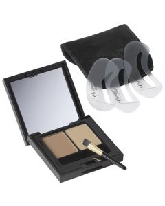 Christian Faye Wenkrbauwpoeder Duo Kit brown 3gr