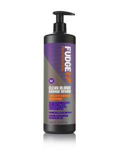 Fudge Clean Blonde Damage Rewind Violet-Toning Shampoo 1000ml