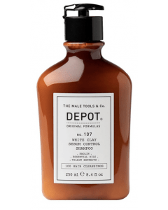 Depot 107 White Clay Sebum Control Shampoo  250ml
