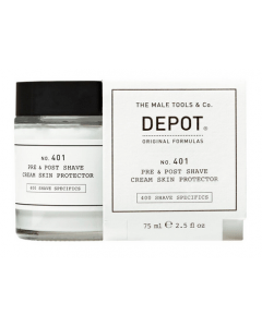 Depot 401 Pre &amp; Post Shave Cream Skin Protector  75ml