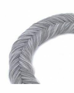 HairOlicious Fishtail Braid Silver