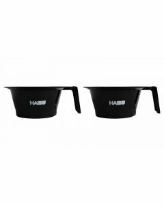 2x Haibu Essentials Verfbakje Antislip met handvat zwart