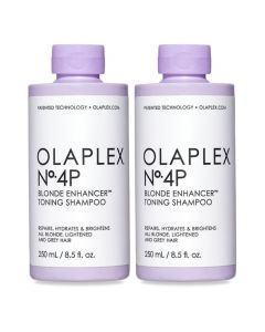2x Olaplex No.4P Blonde Enhancer Toning Shampoo