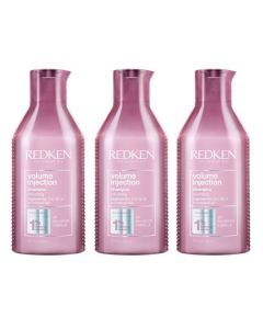Redken Volume Injection Shampoo 3x 300ml = 900ml
