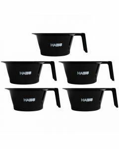 10x Haibu Essentials Verfbakje Antislip met handvat zwart