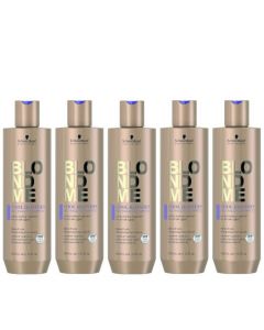 5x Schwarzkopf Blond Me Enchancing Shampoo Cool 250ml