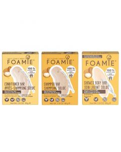 Pluizig haar pakket Foamie Bar Kiss Me Argan