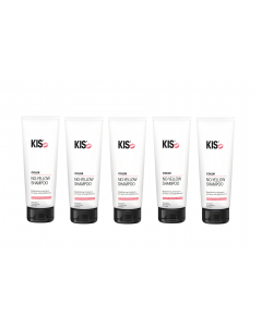 5x KIS No-Yellow Shampoo 250ml