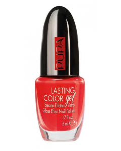 PUPA Milano Lasting Color Gel Glass Effect Nail Polish Orange Arizona