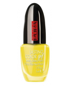 PUPA Milano Lasting Color Gel Glass Effect Nail Polish Sunny Yellow