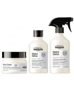 Gekleurd haar pakket L&#039;Oréal Serie Expert Metal Detox