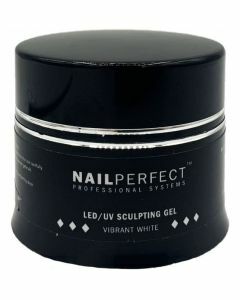NailPerfect LED UV Sculpting Gel Vibrant White