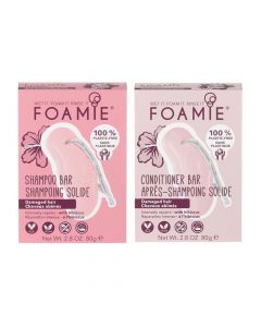 Beschadigd haar pakket Foamie Bar Hibiskiss