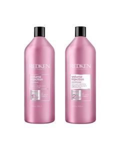 Redken Volume Injection Shampoo 1000ml + Conditioner 1000ml