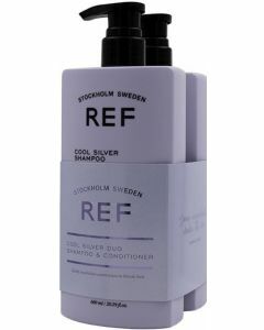 REF Cool Silver Duo Shampoo + Conditioner Limited Edition 2x600ml