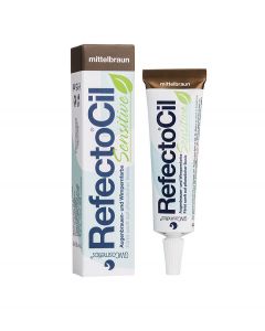 Refectocil Sensitive Wenkbrauwverf middenbruin 15ml