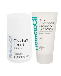 Refectocil Liquid ontwikkelaar 3% 100ml + Refectocil Afdekcreme 75ml