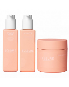 Elleure Brillant Violet Blond 1-2-3 haircare routine pakket