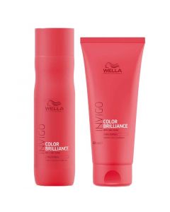Wella Invigo Brilliance Fijn/Normaal Shampoo 250ml + Conditioner 200ml