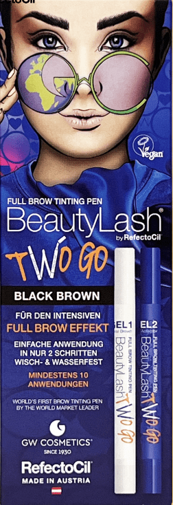 BeautyLash Full Brow Tinting Pen Black Brown 1.2gr