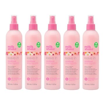 5x Milk_Shake Leave In Conditioner Flower Fragrance 350ml
